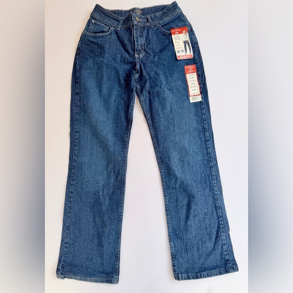 Woman’s LEE Riders Denim Jeans Size 10M 
NWT Stretch Straight Leg​​​